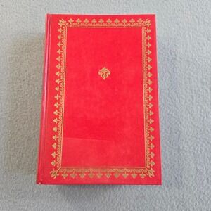 Standard Book Company Dictionary of Thoughts Book Unisex OS Red Gilt 1966 Vtg